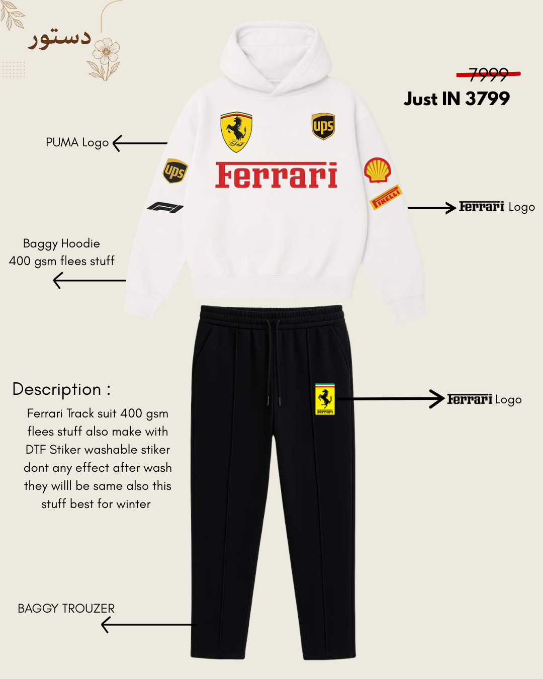 Ferrari Track Suit